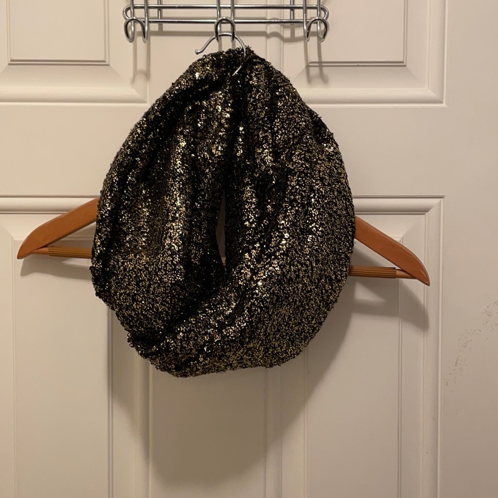 Express Glitter Infinity Scarf